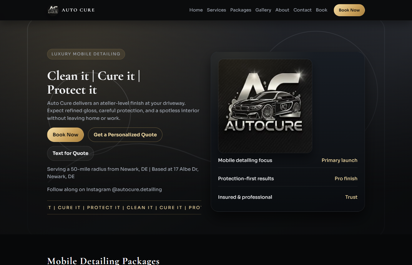 Auto Cure Detailing preview image